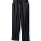 School Uniform Boys Husky Iron Knee Blend Plain Front Chino Pants