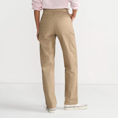 Women's Petite Herringbone Chino High Rise Utility Pants