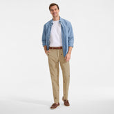 Men's Knockabout Embroidered Comfort Waist Classic Fit Chino Pant