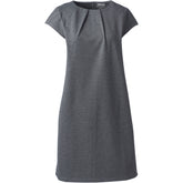 Women's Short Sleeve Ponte Dress