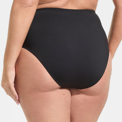 Women's Plus Size Cheeky High Waisted Bikini Bottoms
