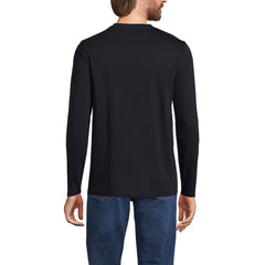 Men's Long Sleeve Cotton Supima Henley
