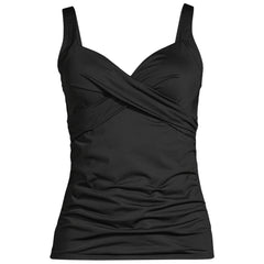 Women's Sweetheart Wrap Wirefree Tankini Top