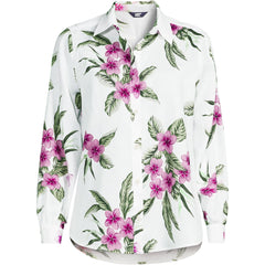 Women's Linen Long Sleeve Feminine Shirt