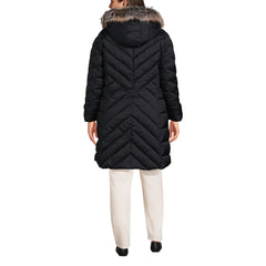 Women's Plus Size FeatherFree Cozy Fleece Lined Winter Coat
