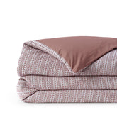 Cotton Matelasse Textured Stripe Duvet Bed Cover