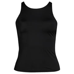 Women's DD-Cup Tugless High Neck Strappy Back Tankini Swimsuit Top