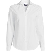 Women's Petite Long Sleeve Coolmax Vneck Shirt