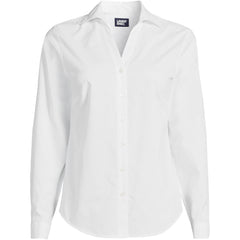 Women's Plus Long Sleeve Coolmax Vneck Shirt