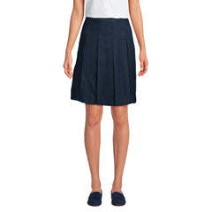 Women's Tall Box Pleat Skirt Top of Knee