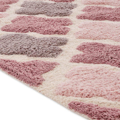 Chesapeake Alloy Moroccan Tile Cotton Anti Skid Bath Runner