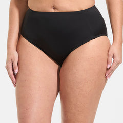 Women's Plus Size Mid Rise Bikini Bottoms