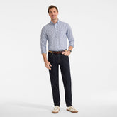 Men's No Iron Supima Cotton Pinpoint Buttondown Collar Dress Shirt