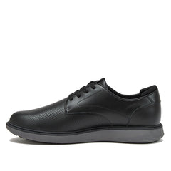 Men's Wide Width Leather Lace Up Derby Oxfords
