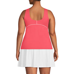 Women's Plus Size High Impact Scoop Neck Active Tank Top