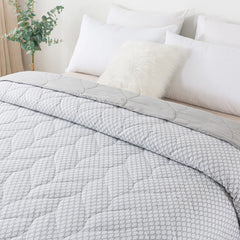 Waverly Antimicrobial Cotton Reversible Down Alternative Bed Blanket