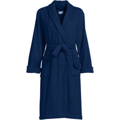 Women's Plus Size Cotton Terry Knee Length Spa Bath Robe