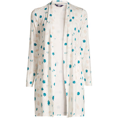Women's Plus Size Lightweight Jersey Knit Long Cardigan