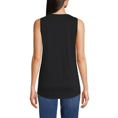 Women's Tall Supima Cotton Tunic Tank Top