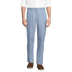 Men's No Iron Traditional Fit Plain Front Chino Pant
