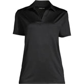 School Uniform Women's Plus Size Short Sleeve Rapid Dry Sport Neck Polo Shirt