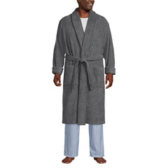 Men's Big and Tall Calf Length Turkish Terry Robe