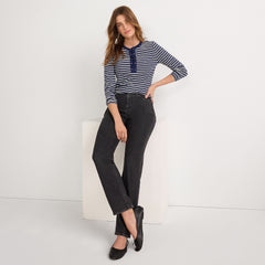Women's Recycled Denim High Rise Straight Leg Jeans