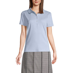 Women's Short Sleeve Peter Pan Collar Polo Shirt