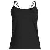 Women's D-Cup Tugless QuickDry Adjustable Strappy Back Tankini Top