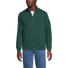 School Uniform Unisex Big Long Sleeve Quarter Zip Mock Neck Sweatshirt