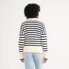 Women's Tall Drifter Cotton Quarter Zip Pullover Sweater
