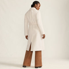 Women's Wool Wrap Long Coat