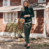 Women's High Rise Chino Utility Straight Leg Pants