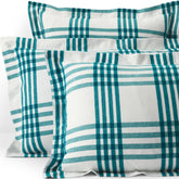 Comfy Super Soft Cotton Flannel Plaid Pillow Sham - 5oz