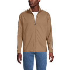 Men's Long Sleeve Knit Twill Track Full Zip