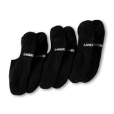 Men's Cotton No Show Socks 3 Pack
