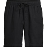 Men's Big 7" Linen Blend Pull On Deck Short