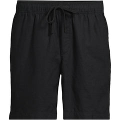 Men's Big 7" Linen Blend Pull On Deck Short