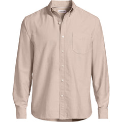 Men's Big and Tall Long Sleeve Easy Fit Sail Rigger Oxford Shirt