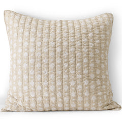 Printed Seed Stitch Sham