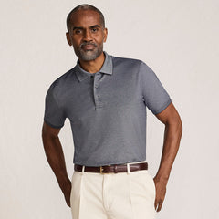 Men's Tall Short Sleeve Travel Kit Polo