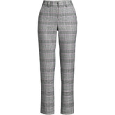 Women's High Rise Brushed Flannel Tapered Ankle Pants