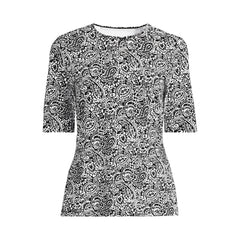 Women's Long Torso SunShade UPF 50 Elbow Sleeve Rash Guard Swim Tee