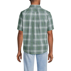 Men's Short Sleeve No Iron Twill Shirt
