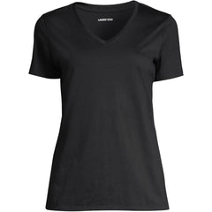 Petite Supima Cotton V-Neck T-Shirt