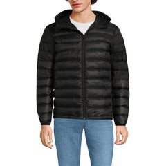 Men's Short Hooded Wanderweight Packable Down Jacket