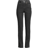 Women's Plus Size Recycled Denim High Rise Straight Leg Jeans