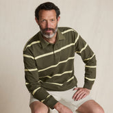 Men's Tall Long Sleeve Rugged Rugby Polo