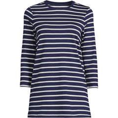 Women's Tall 3/4 Sleeve Cotton Supima Tunic