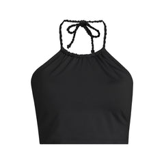 Women's High Neck Halter Bikini Top